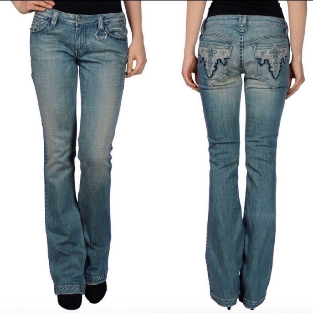 Women’s Antik Denim Slim Bootcut Jeans Light Wash